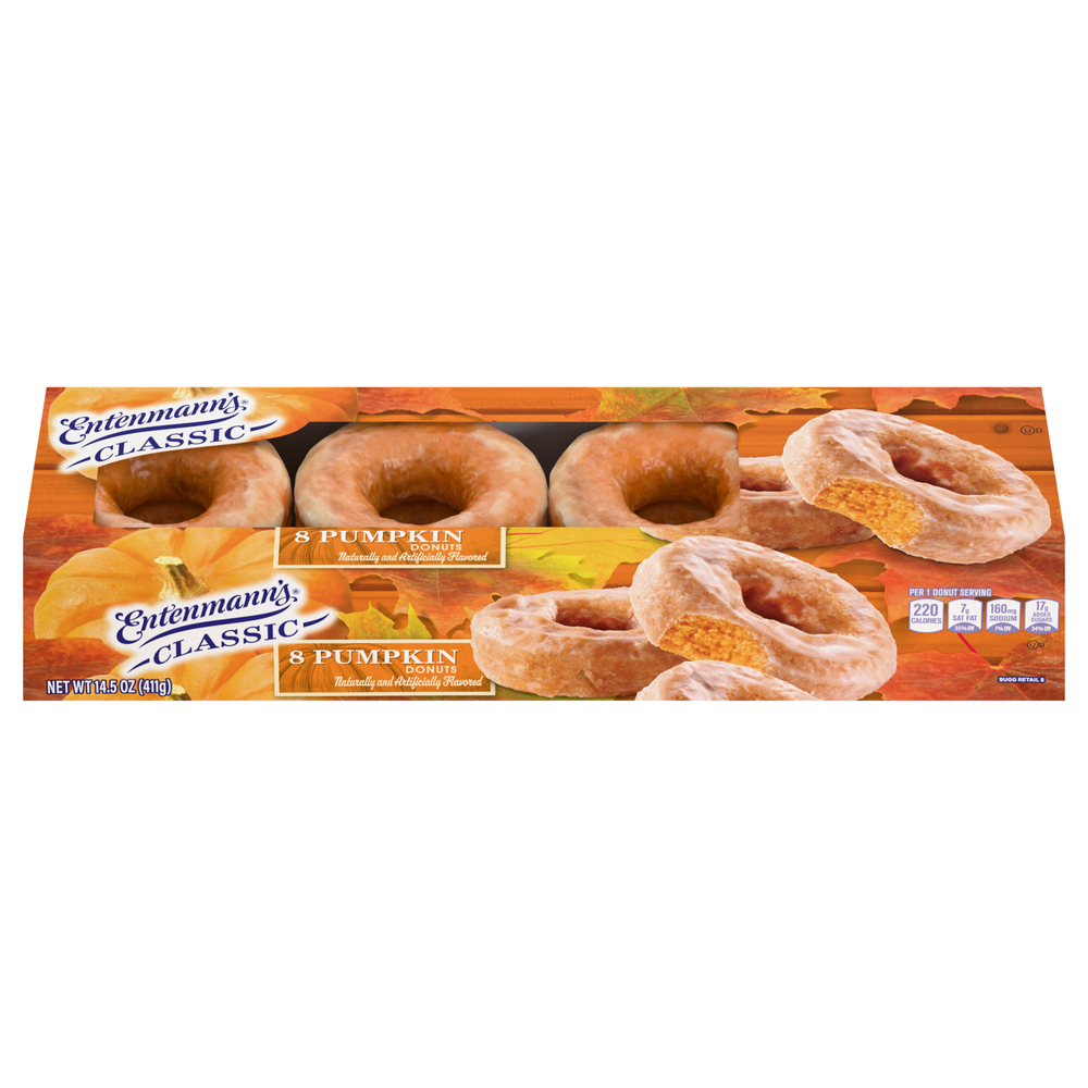 Entenmann's Classic Pumpkin Donuts