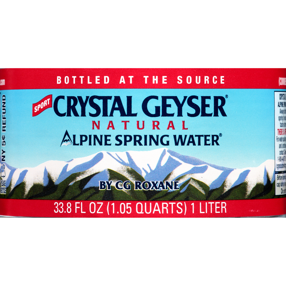 Crystal Geyser Alpine Spring Water Alpine Spring Spring Water-Ingredients