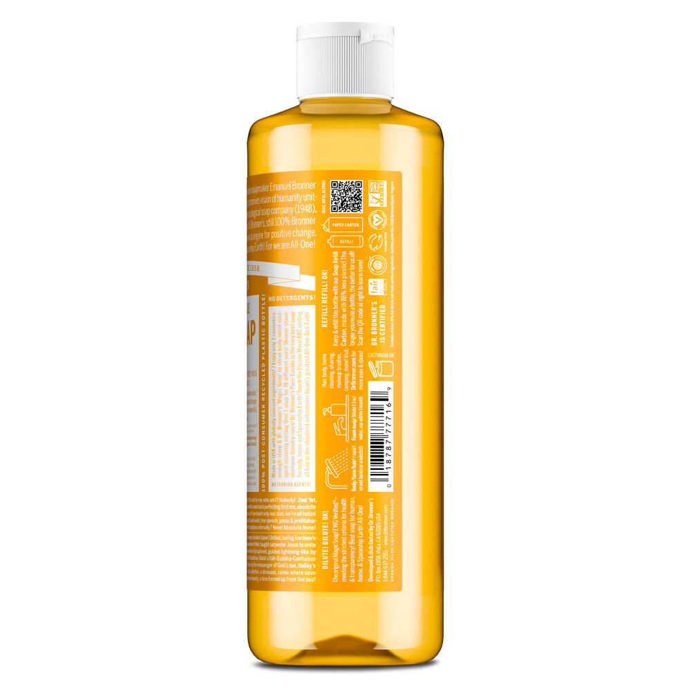 Dr Bronners Dr. Bronner's Magic Soaps Pure-Castile Magic Soap - Citrus