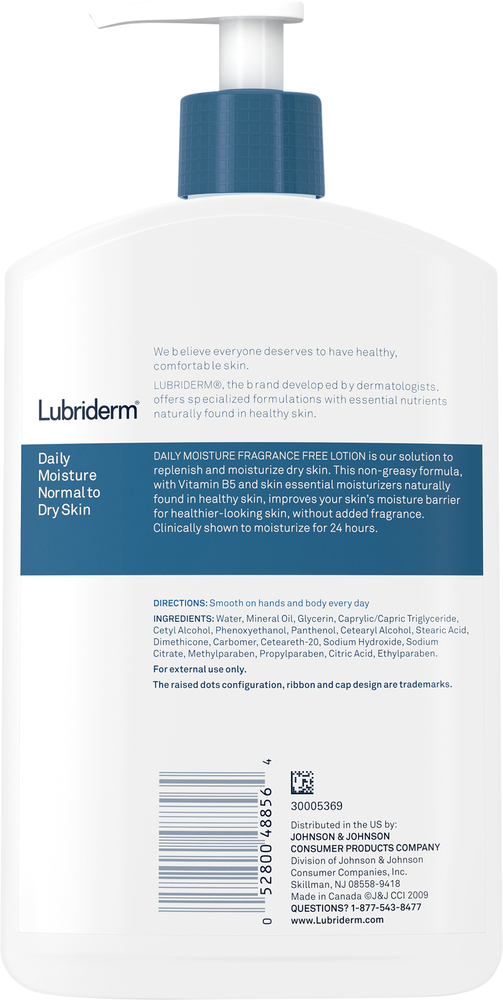 Lubriderm Lotion Daily Moisture Fragrance Free
