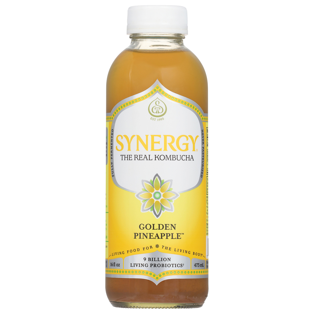 Synergy Synergy Kombucha, Golden Pineapple