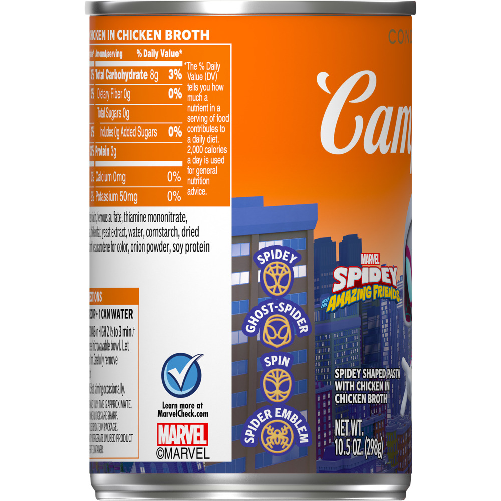 Campbell's® Condensed Shaped Pasta With Chicken in Chicken Broth