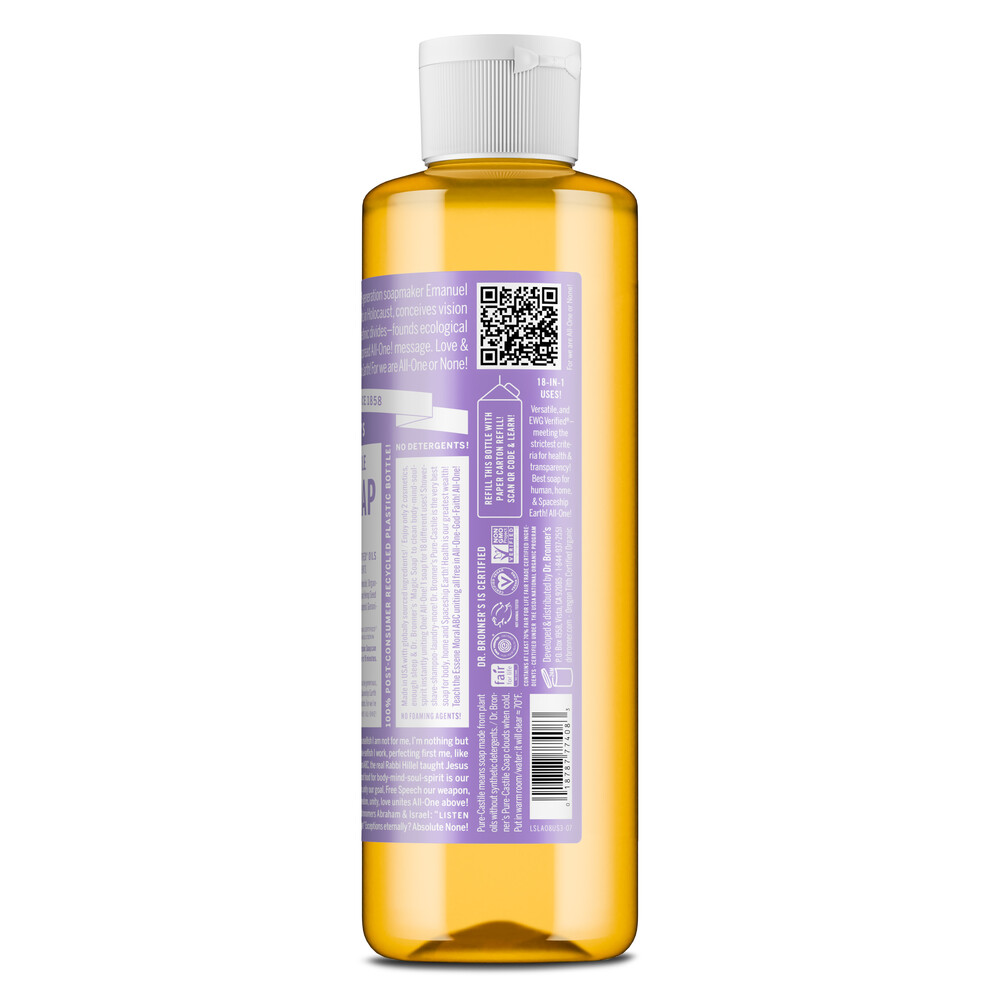 Dr. Bronner's 18-In-1 Hemp Pure-Castile Soap Lavender