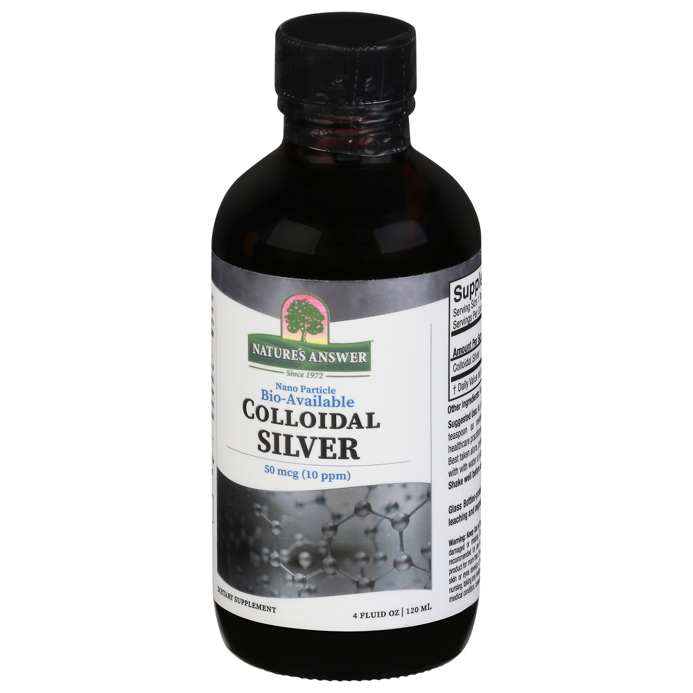 Nature's Answer Colloidal Silver, 50 mcg