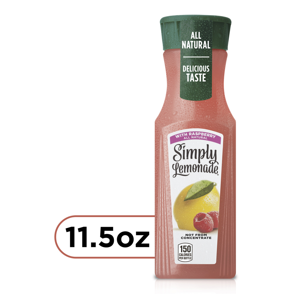 Simply Raspberry Simply Lemonade With Raspberry, All Natural Non-GMO-Hero