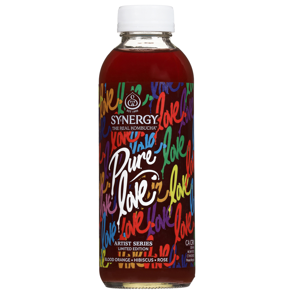 Synergy Artist Series Pure Love Kombucha