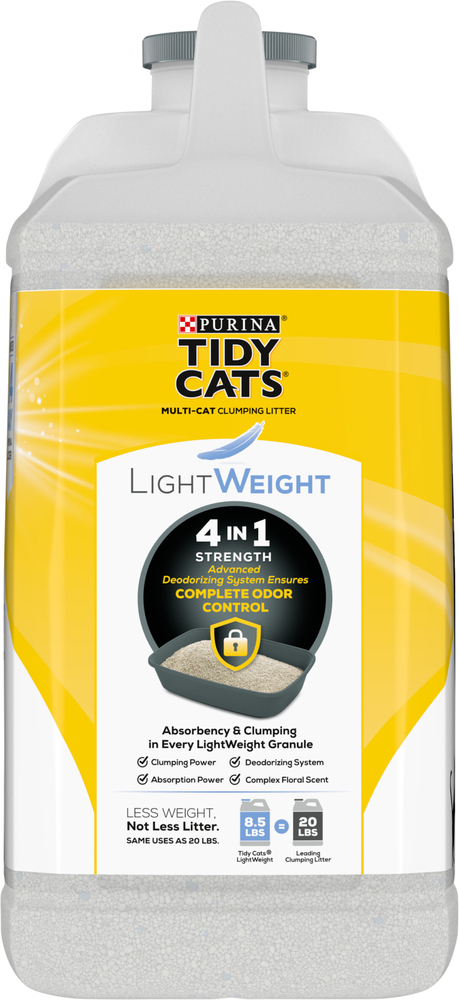 Tidy Cats Clumping Litter Multi Cat Light Weight 4 in 1 Strength