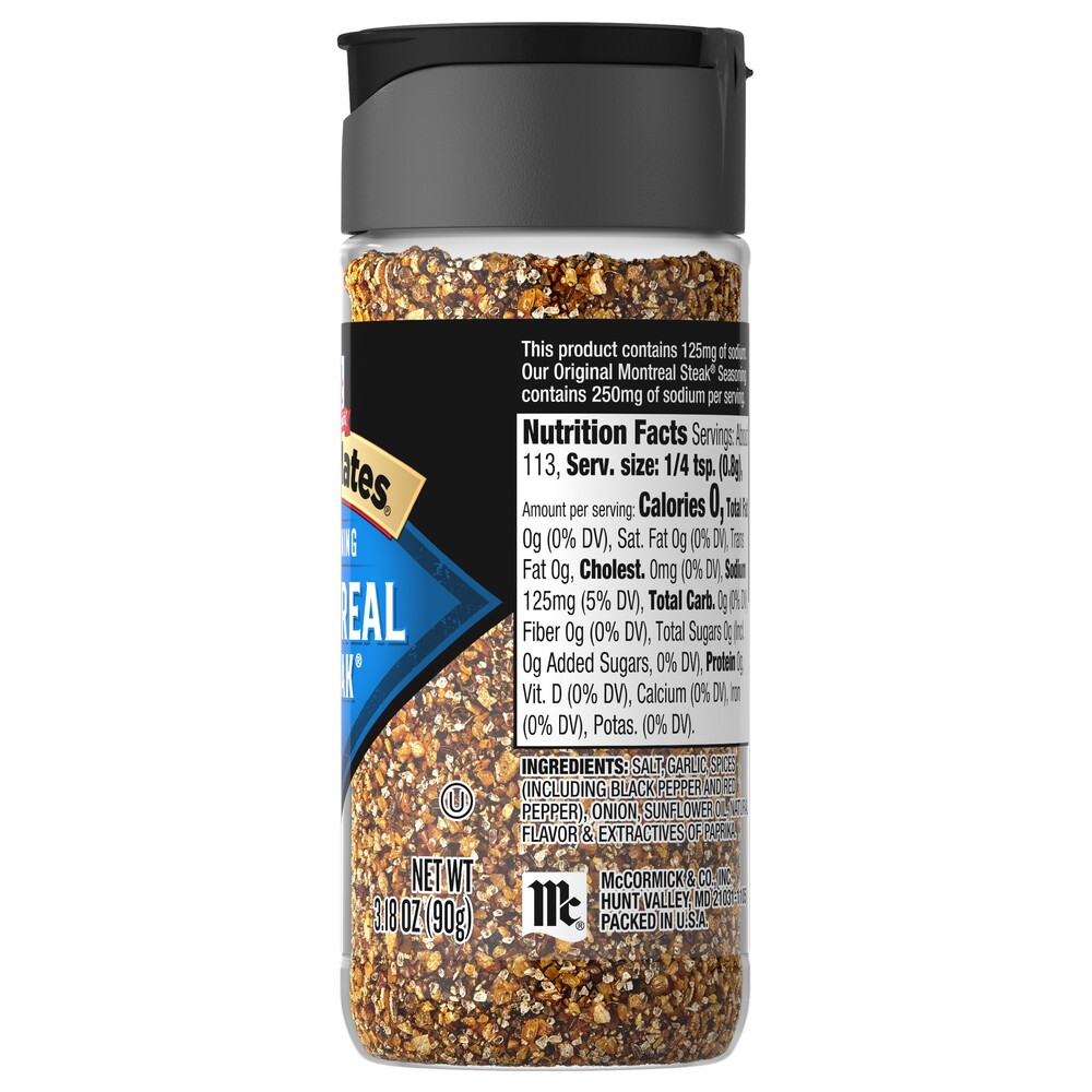 Mccormick steak rub top
