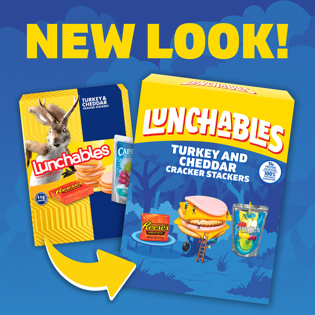 Lunchables Stackable Lunchables Turkey and Cheddar Cracker Stackers-Hero