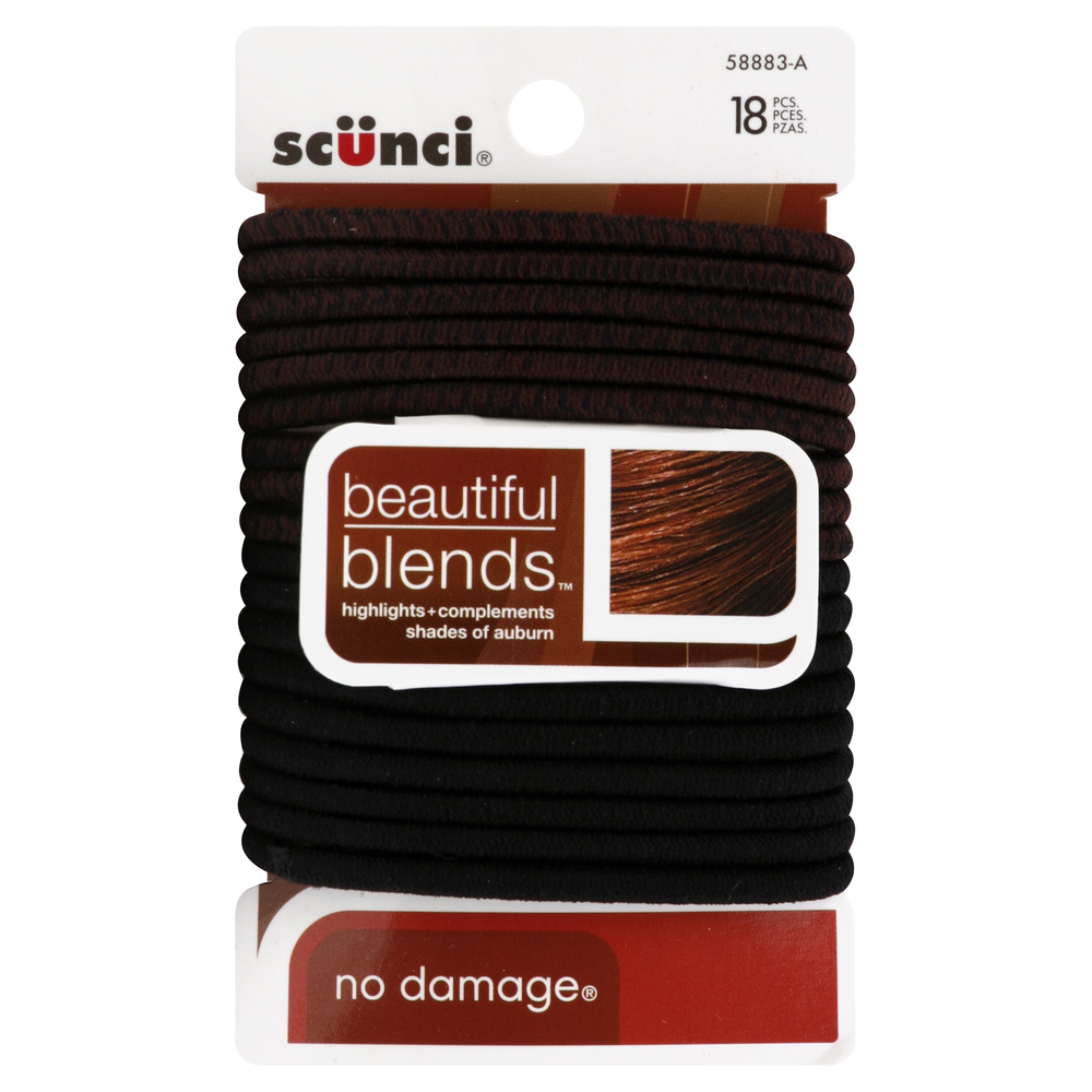 Scunci No Damage Beautiful Blends Ponytail Holders