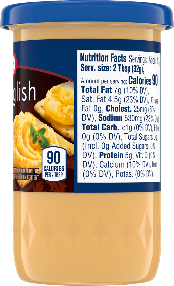 Kraft Cheese Spread, Old EnglishPlanogramRight