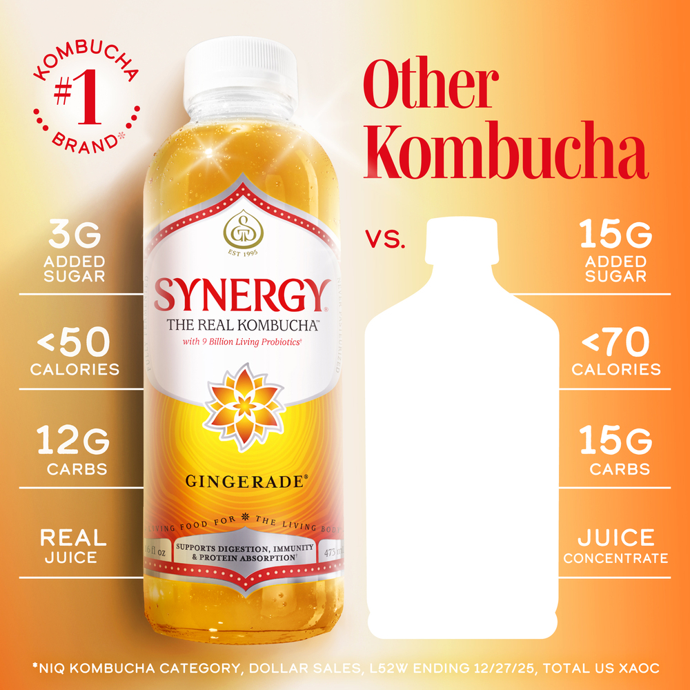 GT's Synergy Kombucha, Gingerade