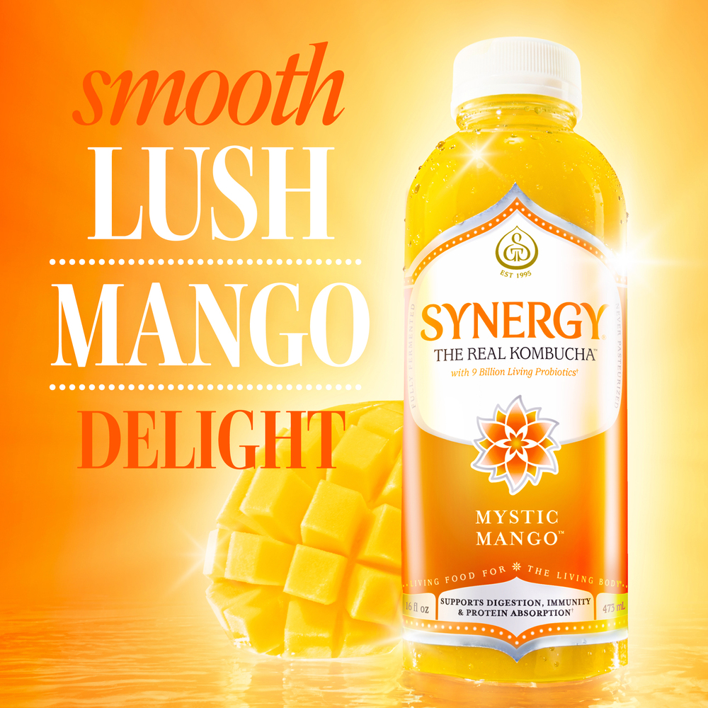 Synergy Synergy Mystic Mango Kombucha