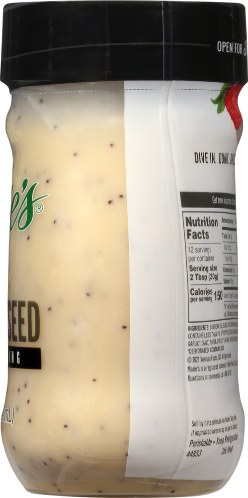 Marie's Dressing, Poppy Seed