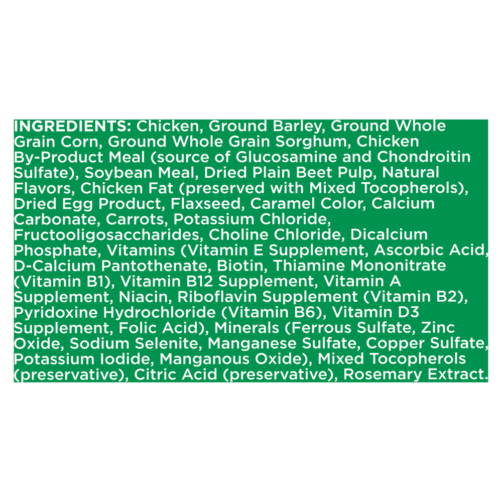iams large breed ingredients