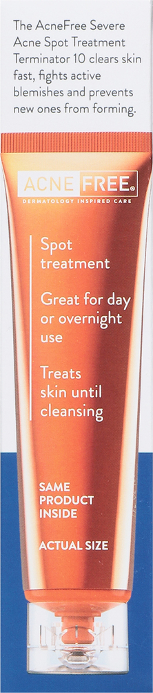 Acne free sale terminator 10