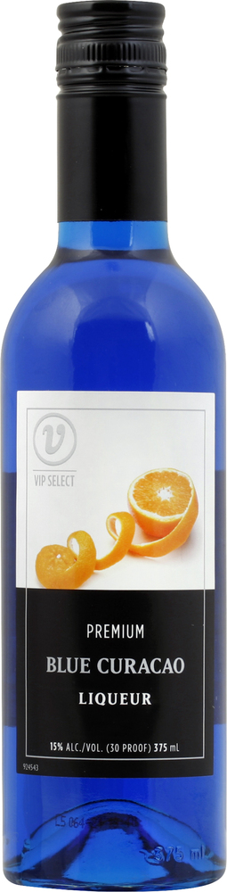 VIP Select Liqueur, Blue Curacao, Premium