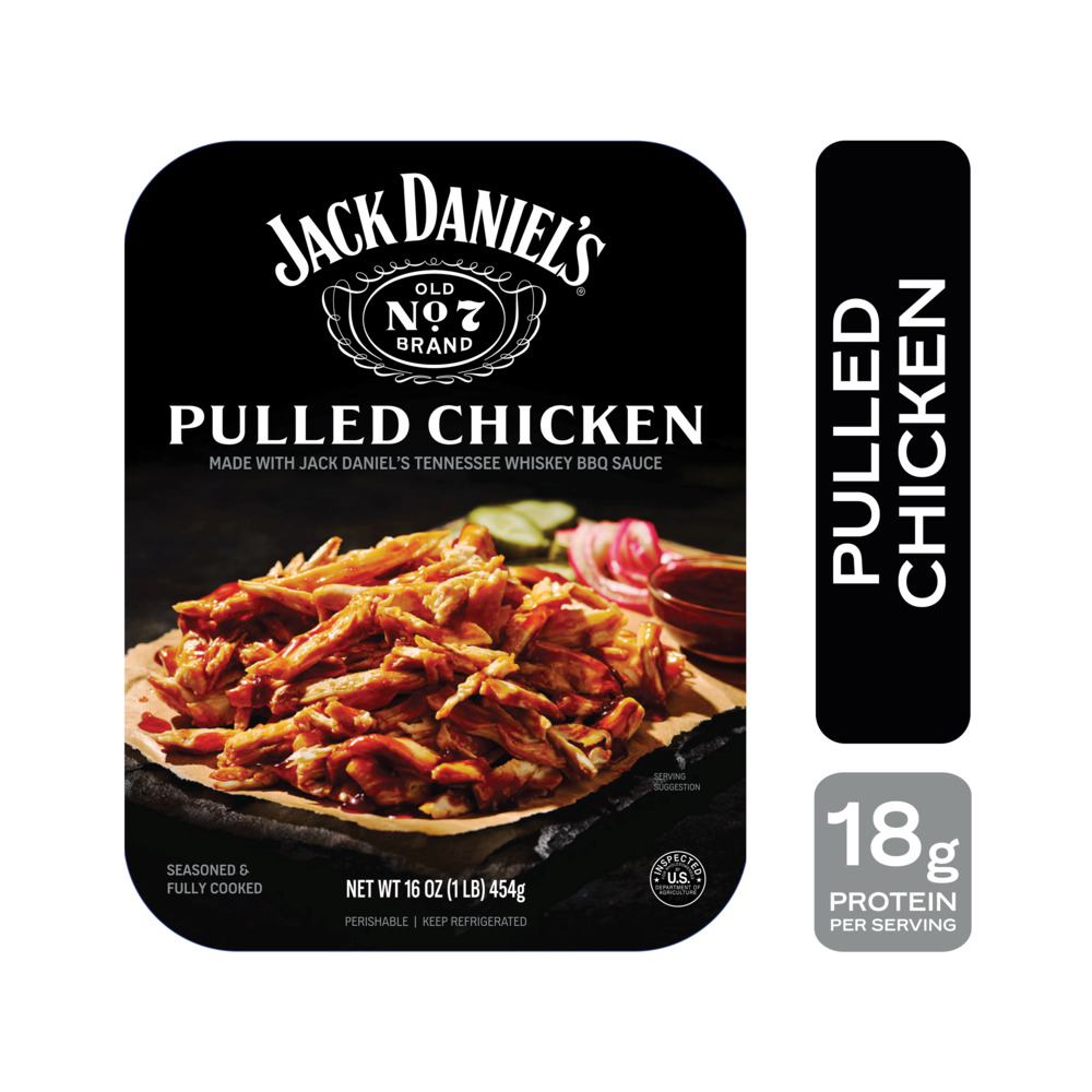 Jack Daniel's Seasoned Pulled Chicken, Refrigerated Entree