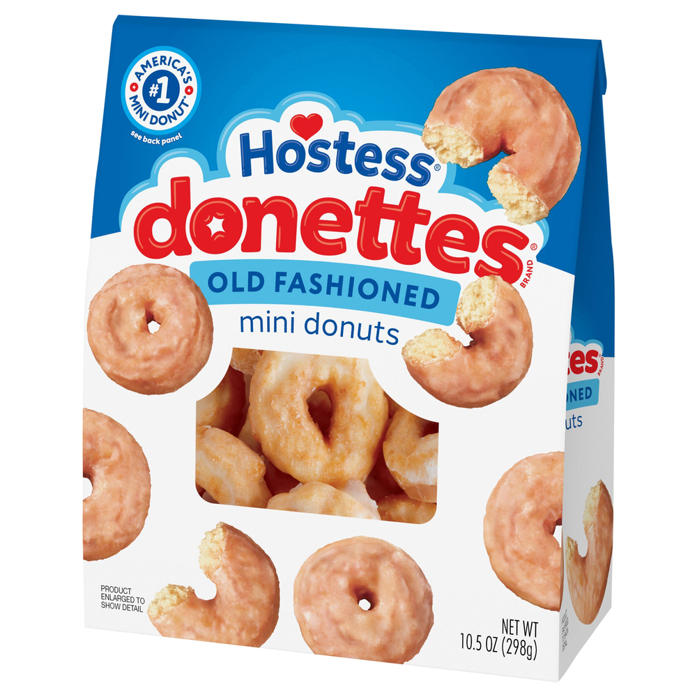 Hostess Donuts, Old Fashioned, MiniFrontRightElevated