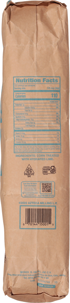 Masa Mixta Stone Ground Instant Corn Masa Flour