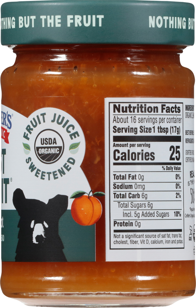 Crofter's Organic Just Fruit Apricot Fruit Spread