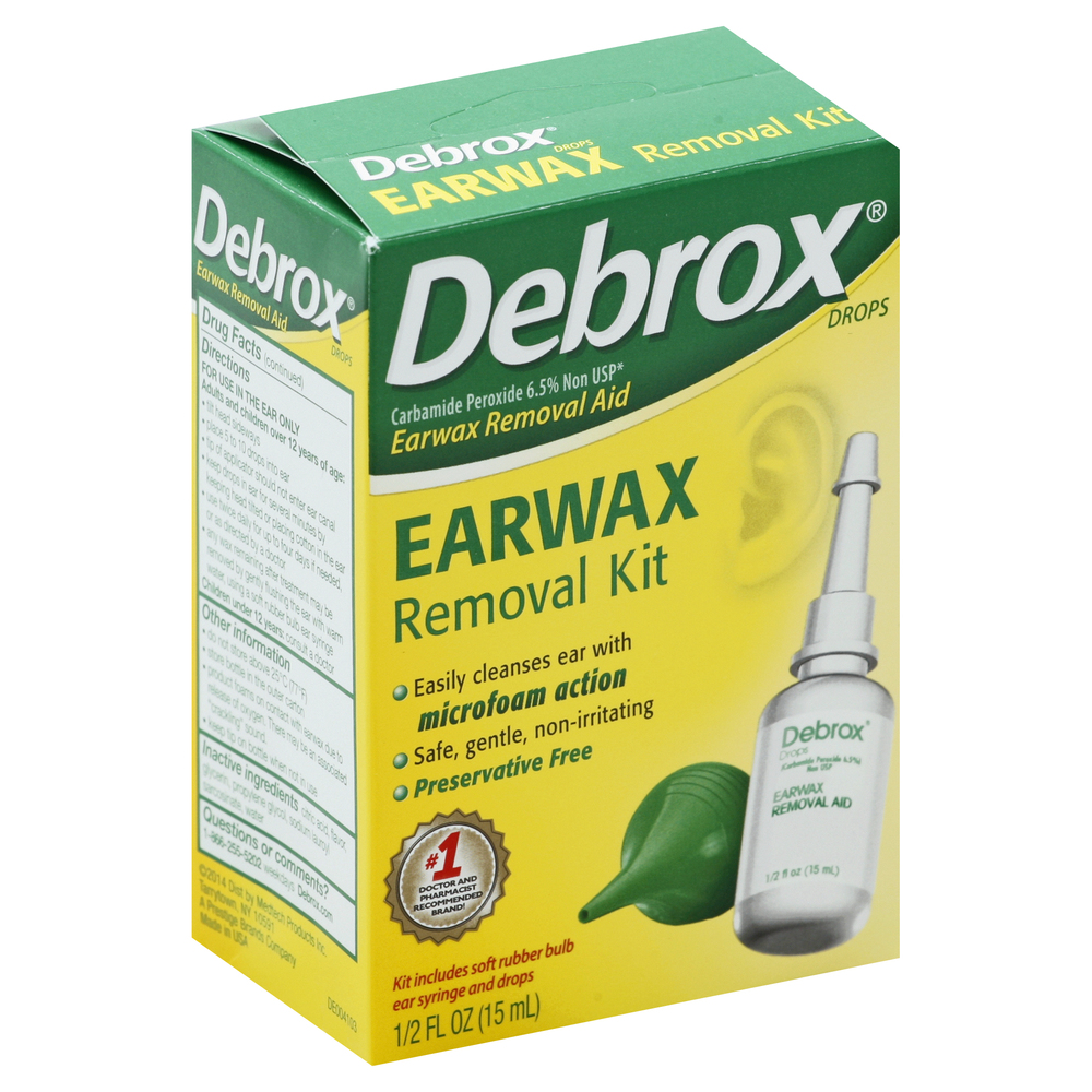 Debrox Earwax Removal Kit Drops