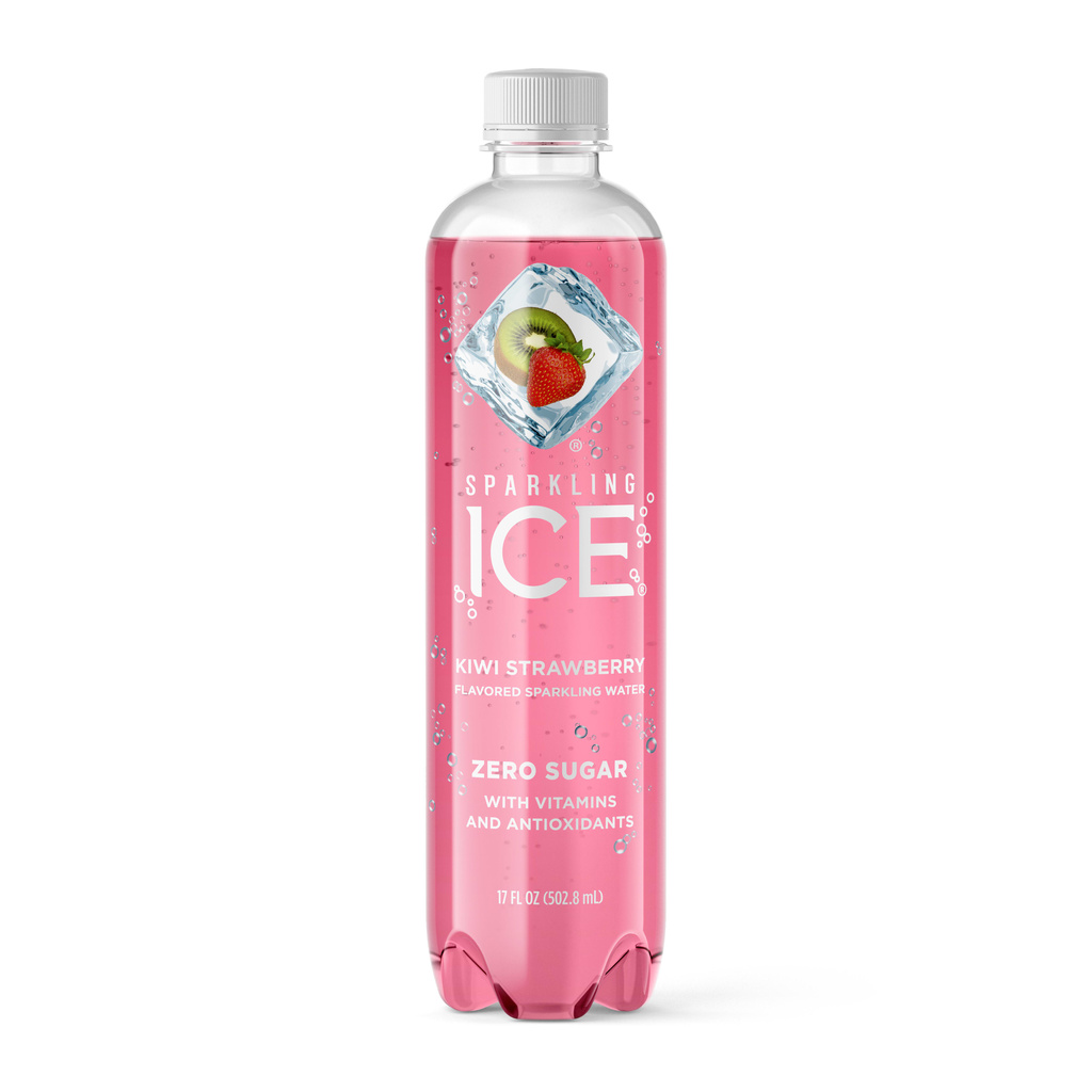 Sparkling Ice Zero Sugar Kiwi Strawberry Sparkling Water-Hero