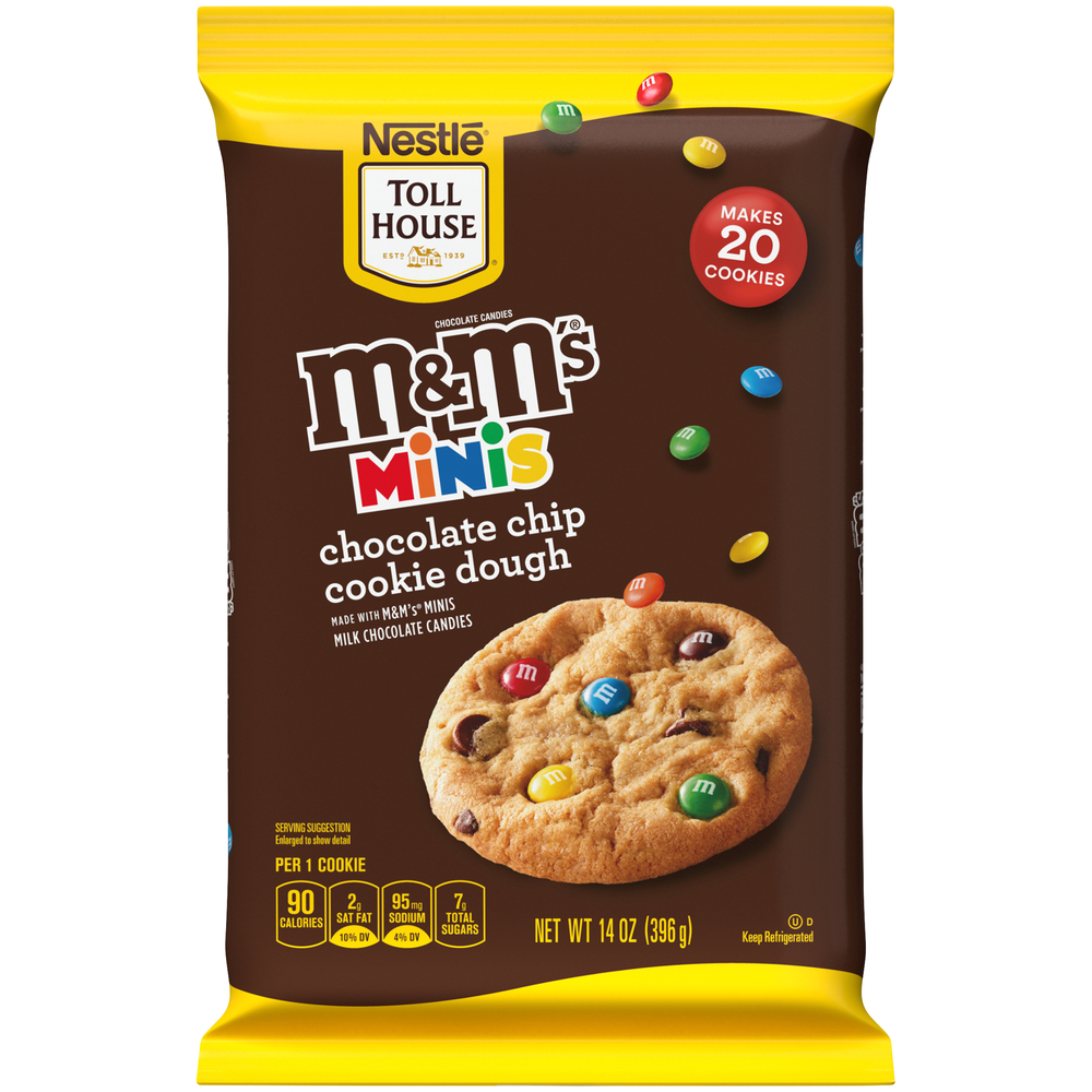 Toll House M&M's Minis Chocolate Chip Cookie Dough