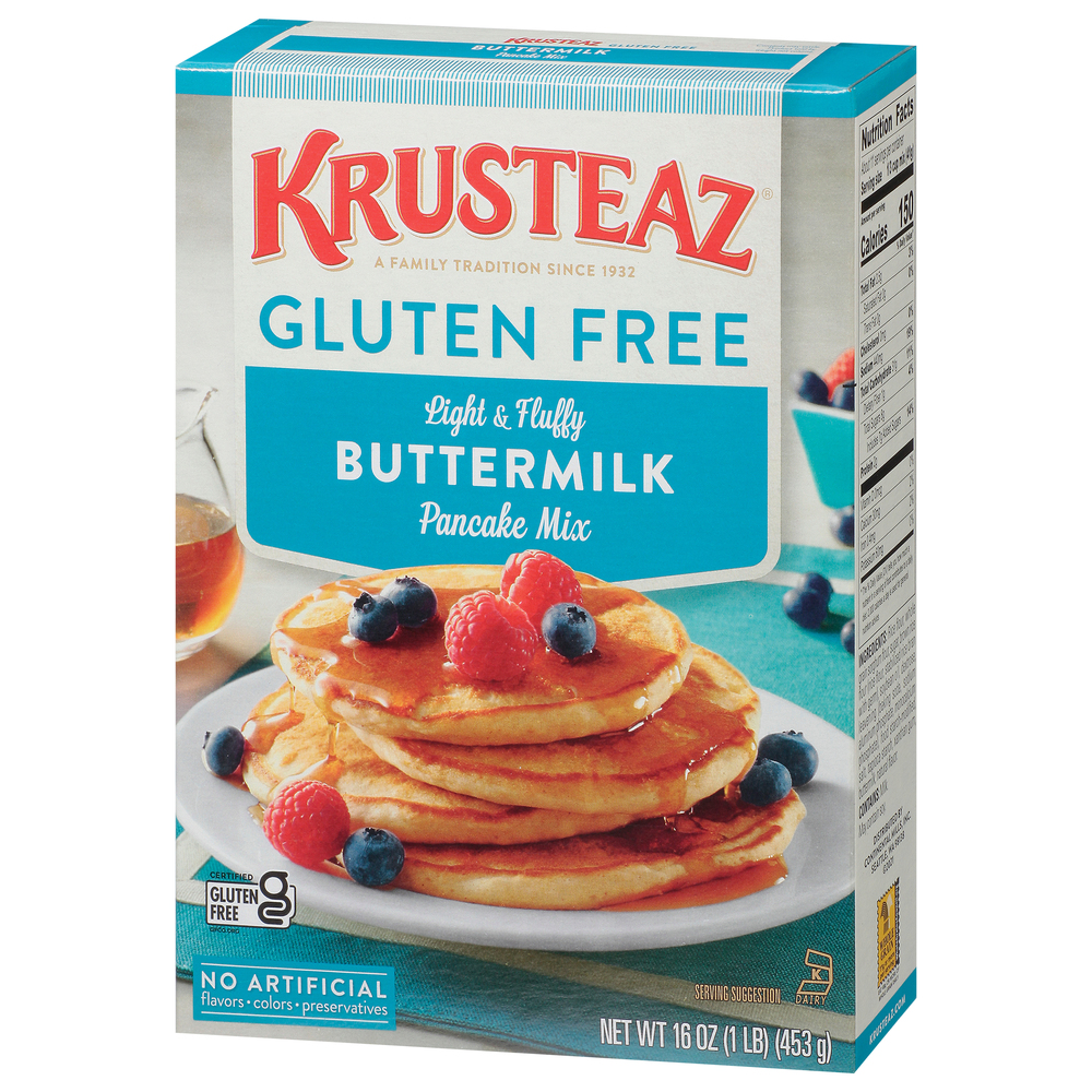 pancake* Krusteaz Light and Fluffy Buttermilk Pancake Mix 32 oz with