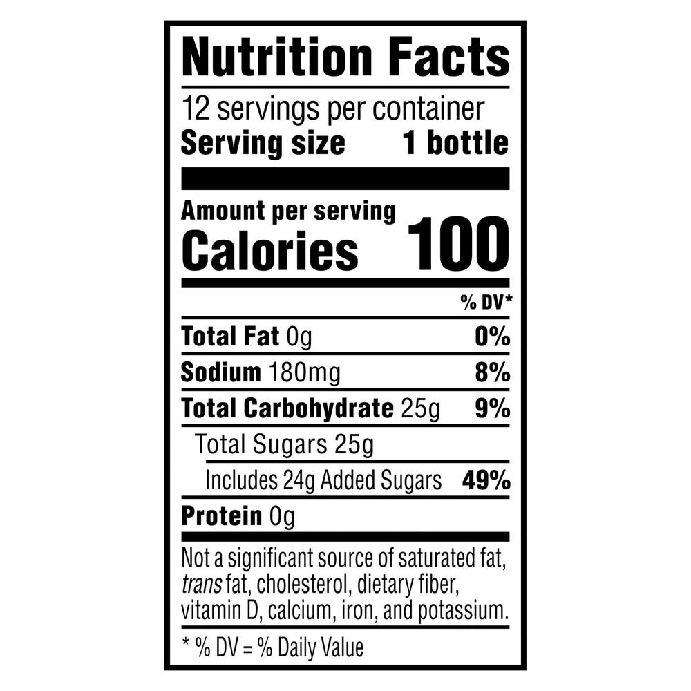 Lipton Iced Tea, LemonNutritionFacts