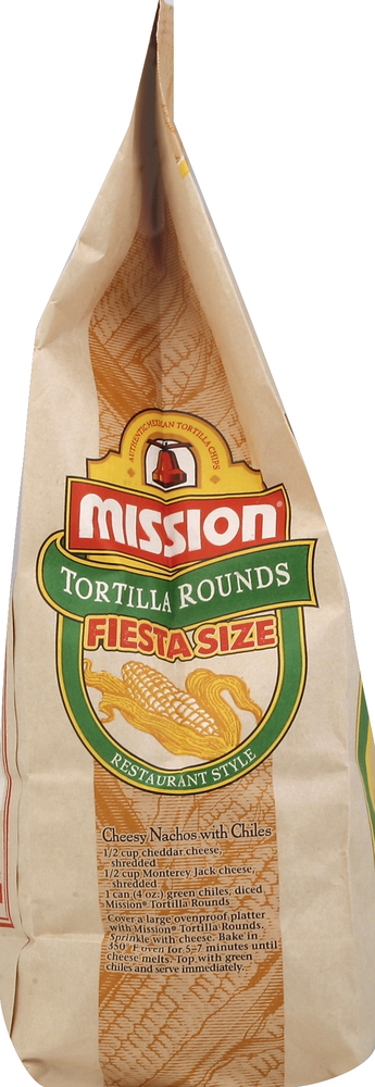 mission round tortilla chips