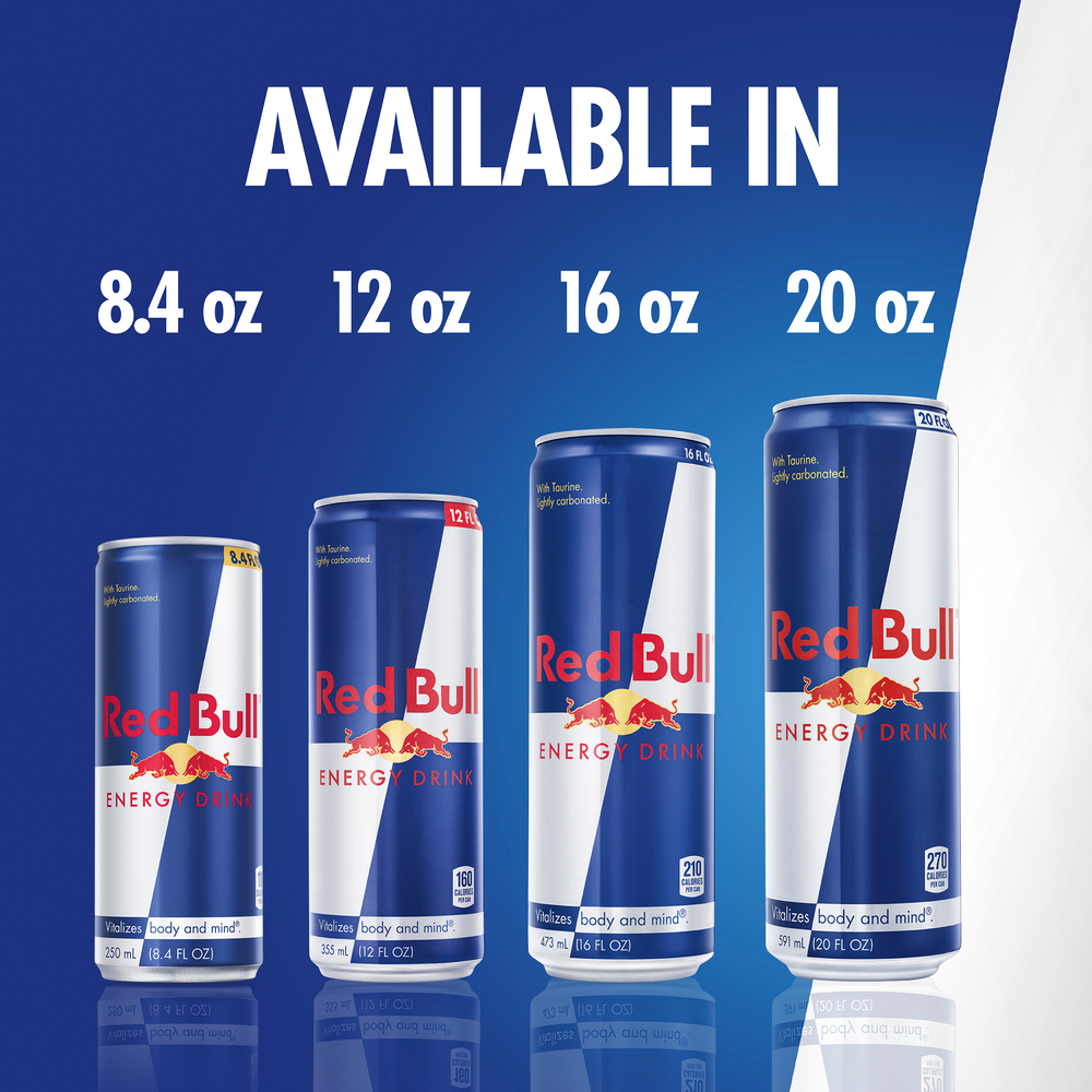 does red bull have l carnitine Red Bull Energy Drink 114mg Caffeine, 12 fl oz