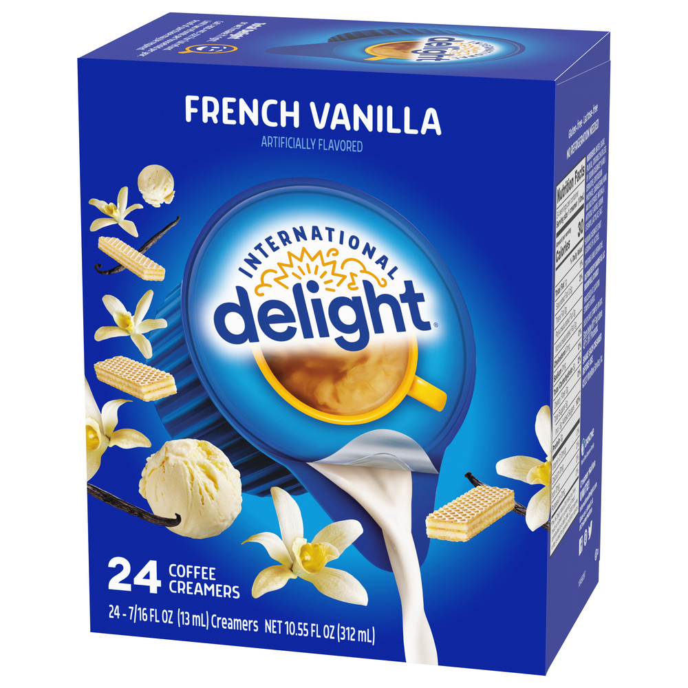 International Delight Coffee Creamers, French VanillaFrontRightElevated