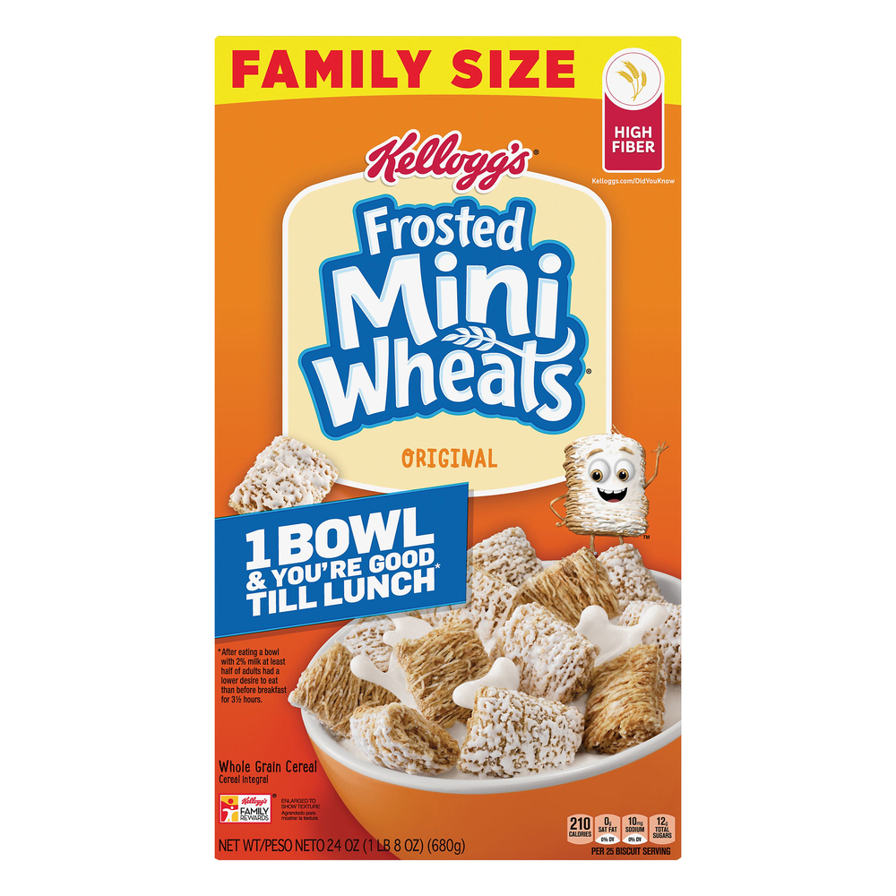 Kellogg's Frosted Flakes Original Cold Breakfast Cereal, 17.3 oz