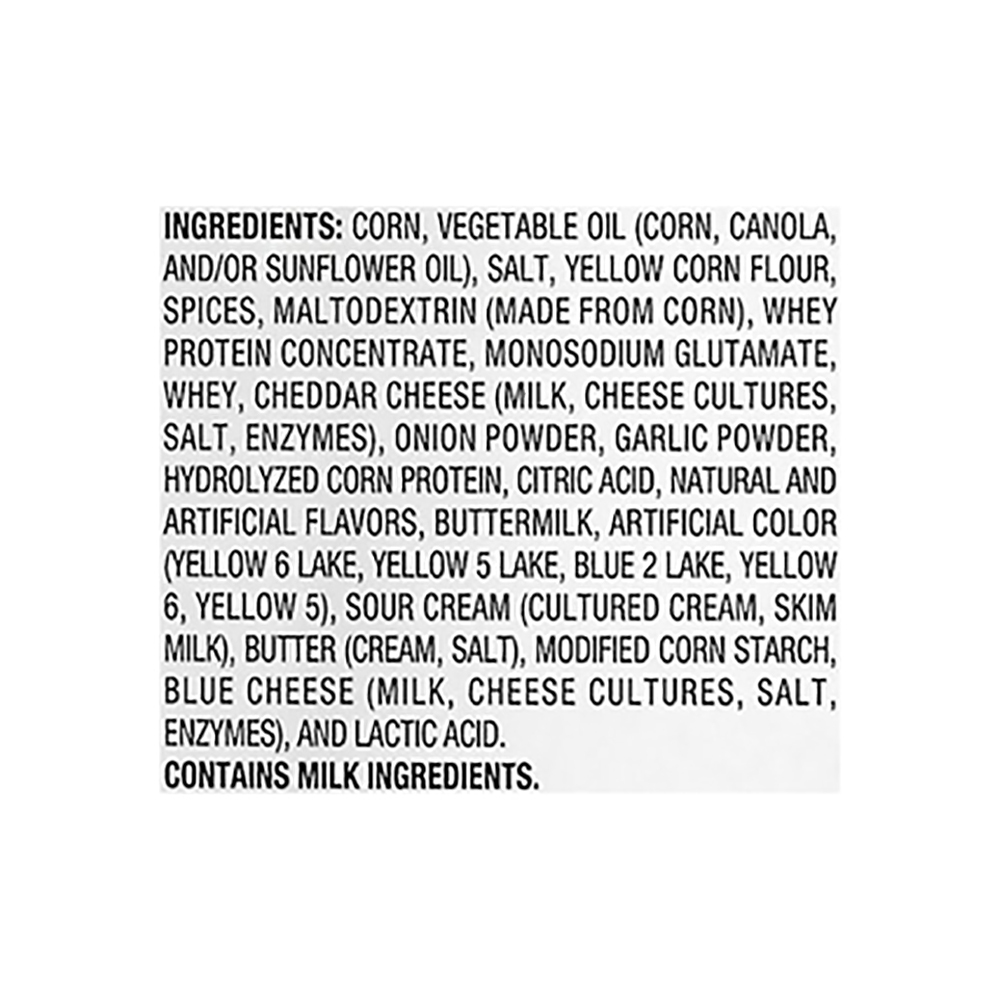 Doritos Tortilla Chips, Taco FlavorIngredients