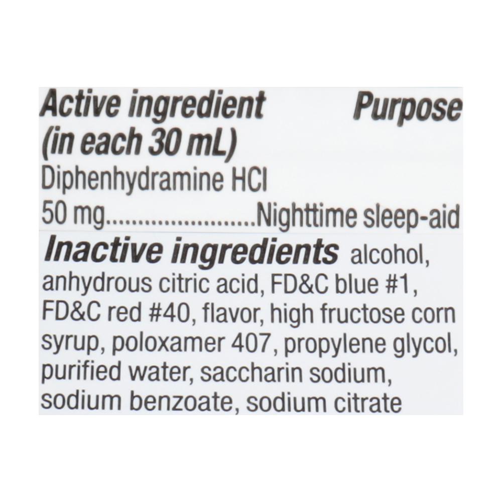 TopCare Health ZZZ Sleep, 50 mg, Nighttime, Berry FlavorIngredients