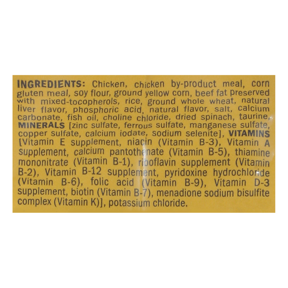 Kitten hotsell chow ingredients