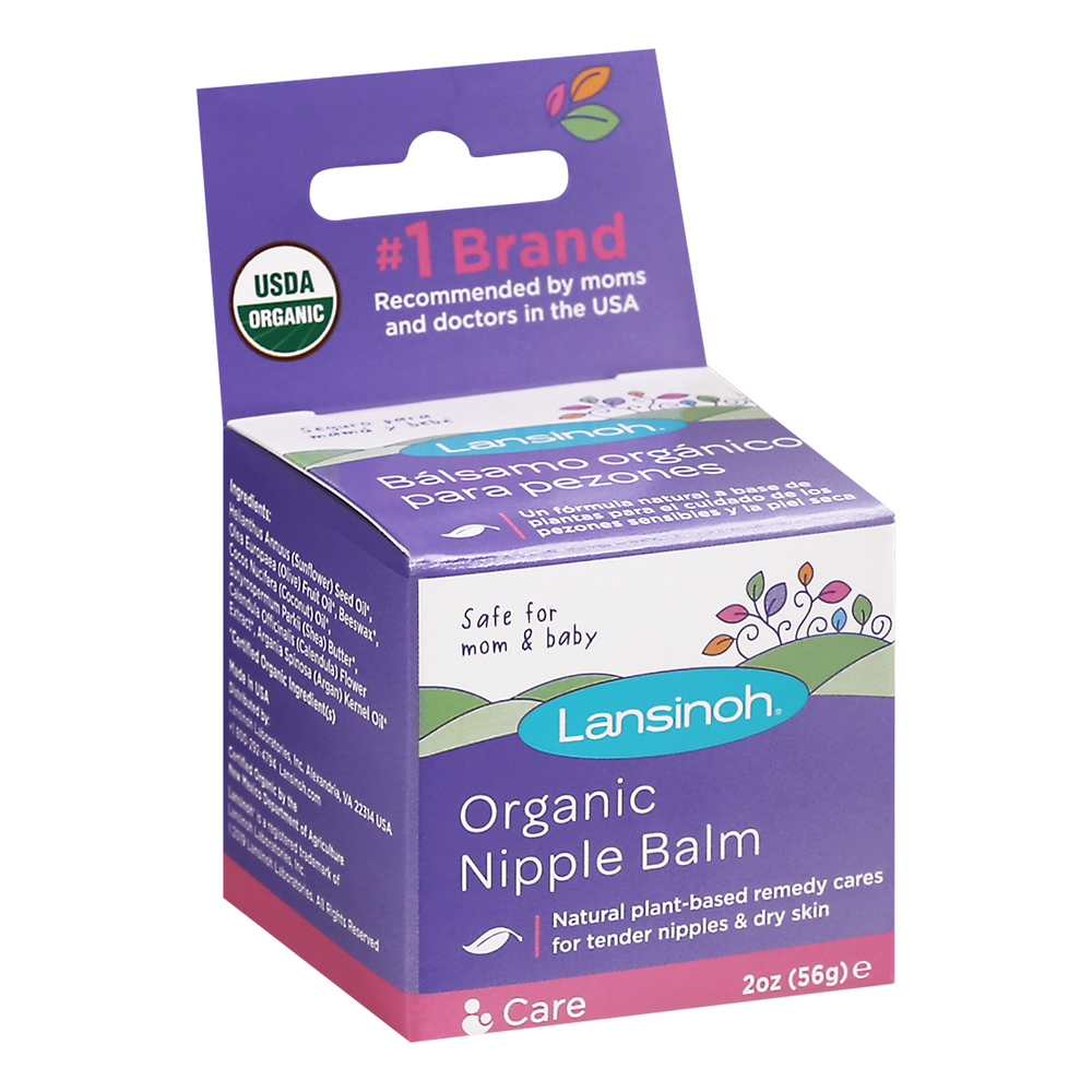 Lanolin Nipple Balm + Coconut Oil, 2 oz (56 g)