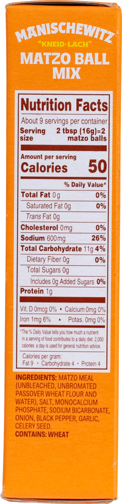 Manischewitz Matzo Ball Mix