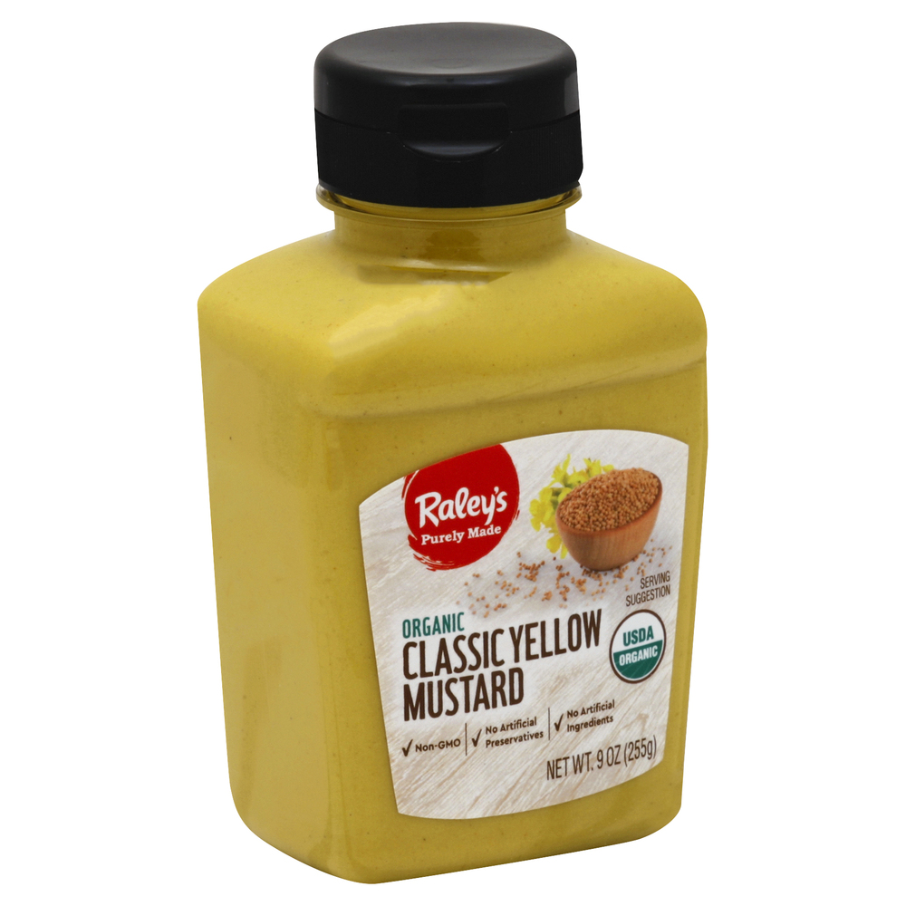 Raley's Purely Made Organic Classic Yellow MustardMain