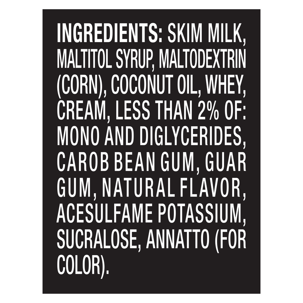 Breyers Frozen Dairy Dessert, No Sugar Added, VanillaIngredients