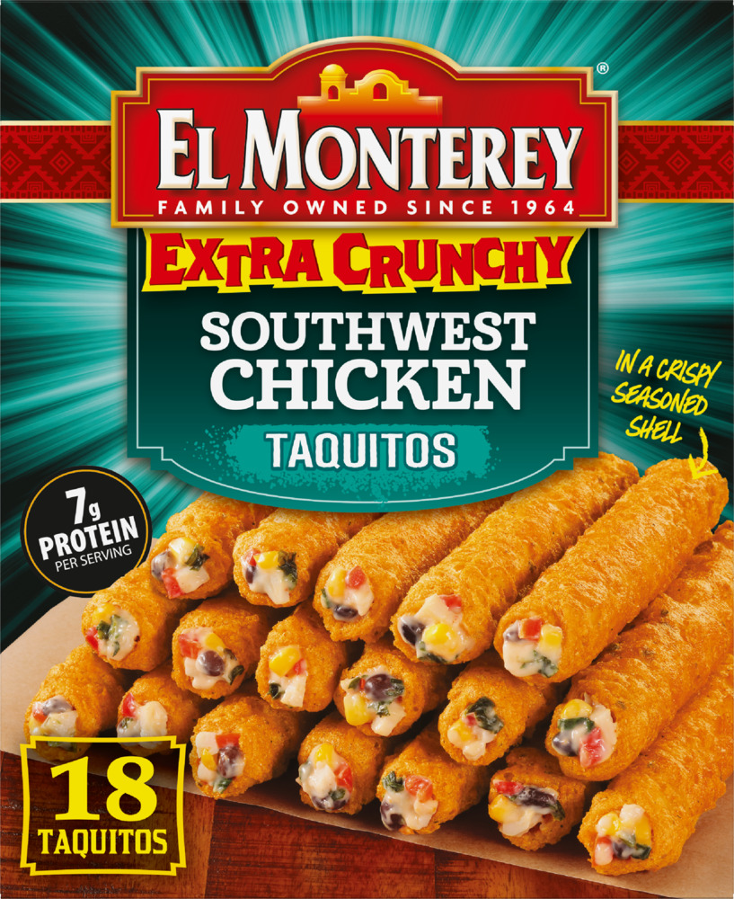 El Monterey Taquitos, Southwest Chicken, Extra CrunchyMain