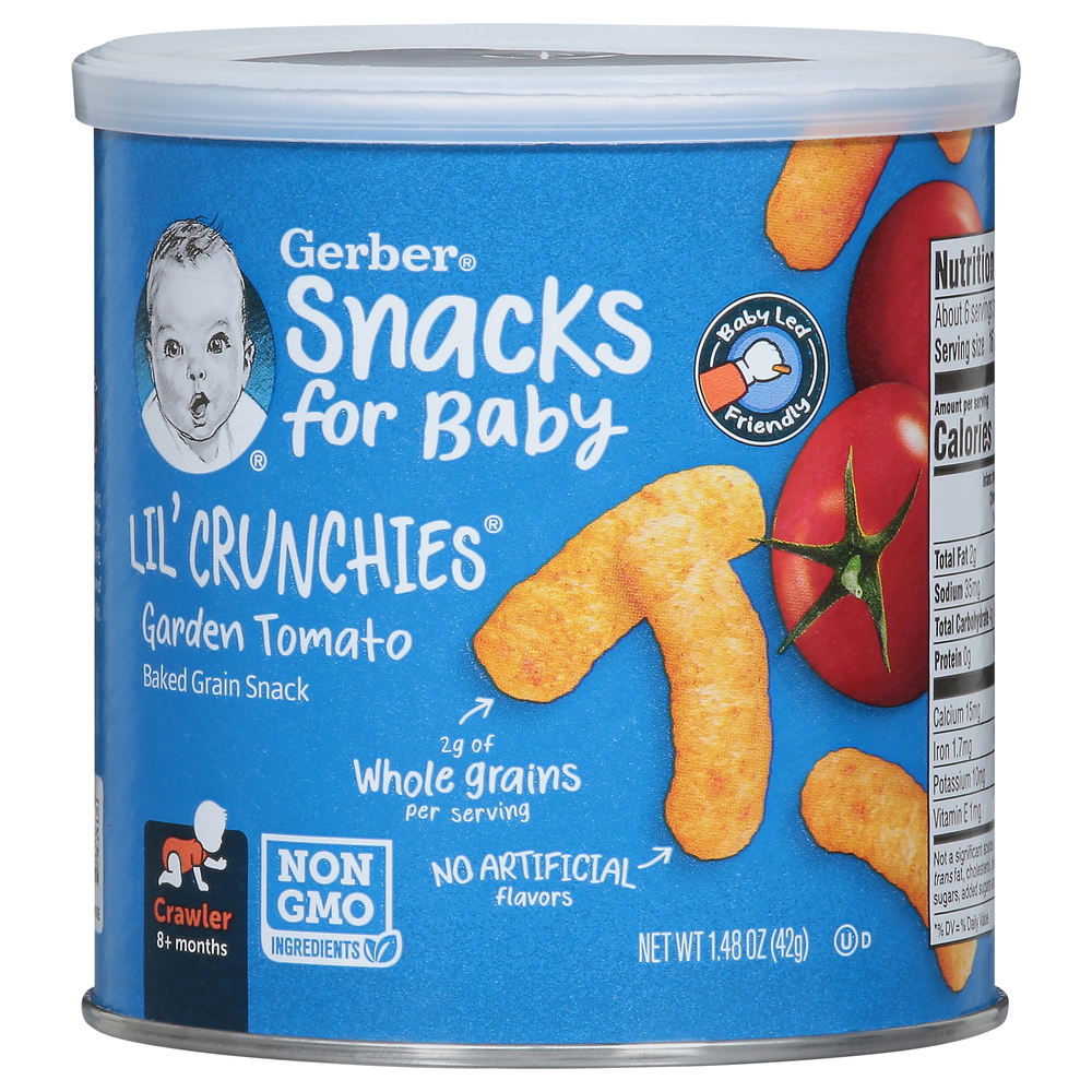 Gerber snacks for 8 best sale month old