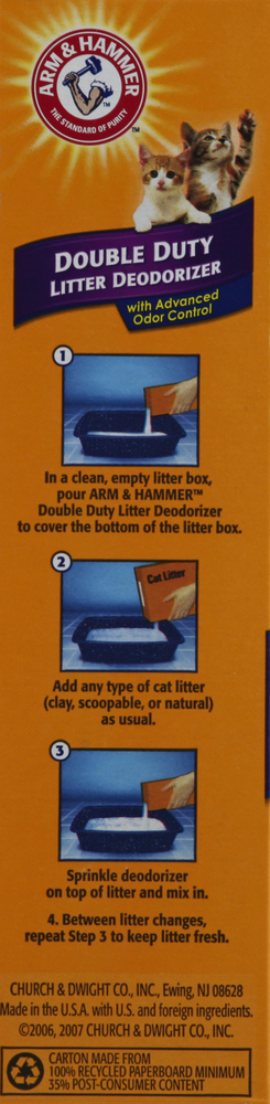 Arm Hammer Litter Deodorizer with Advanced Odor Control