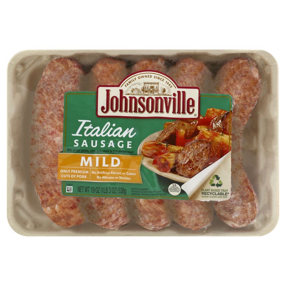 Johnsonville Sausage, Italian,