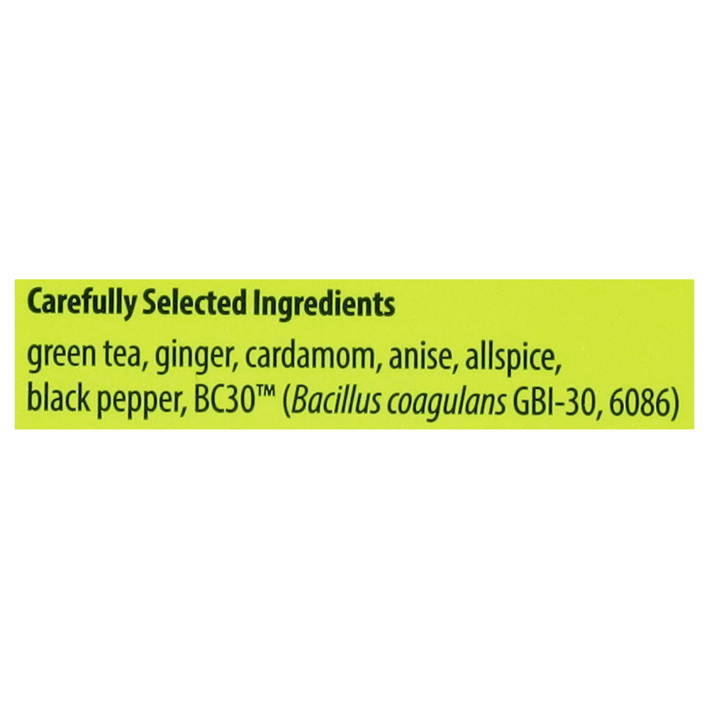 Bigelow Green Tea, with Ginger, Tea Bags-Ingredients