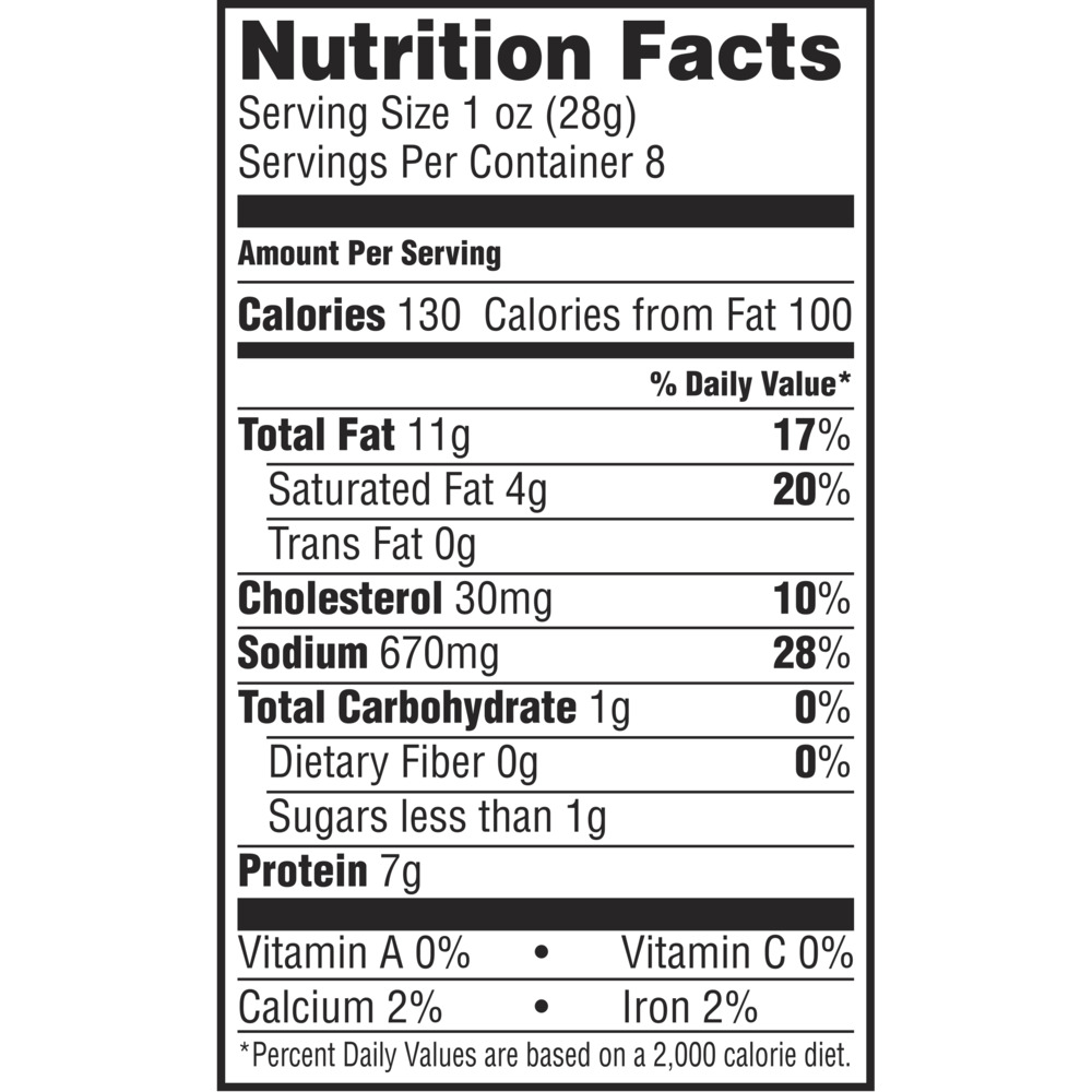 Gallo Gallo Salame® Italian Dry Salami Chub, 8 oz.NutritionFacts