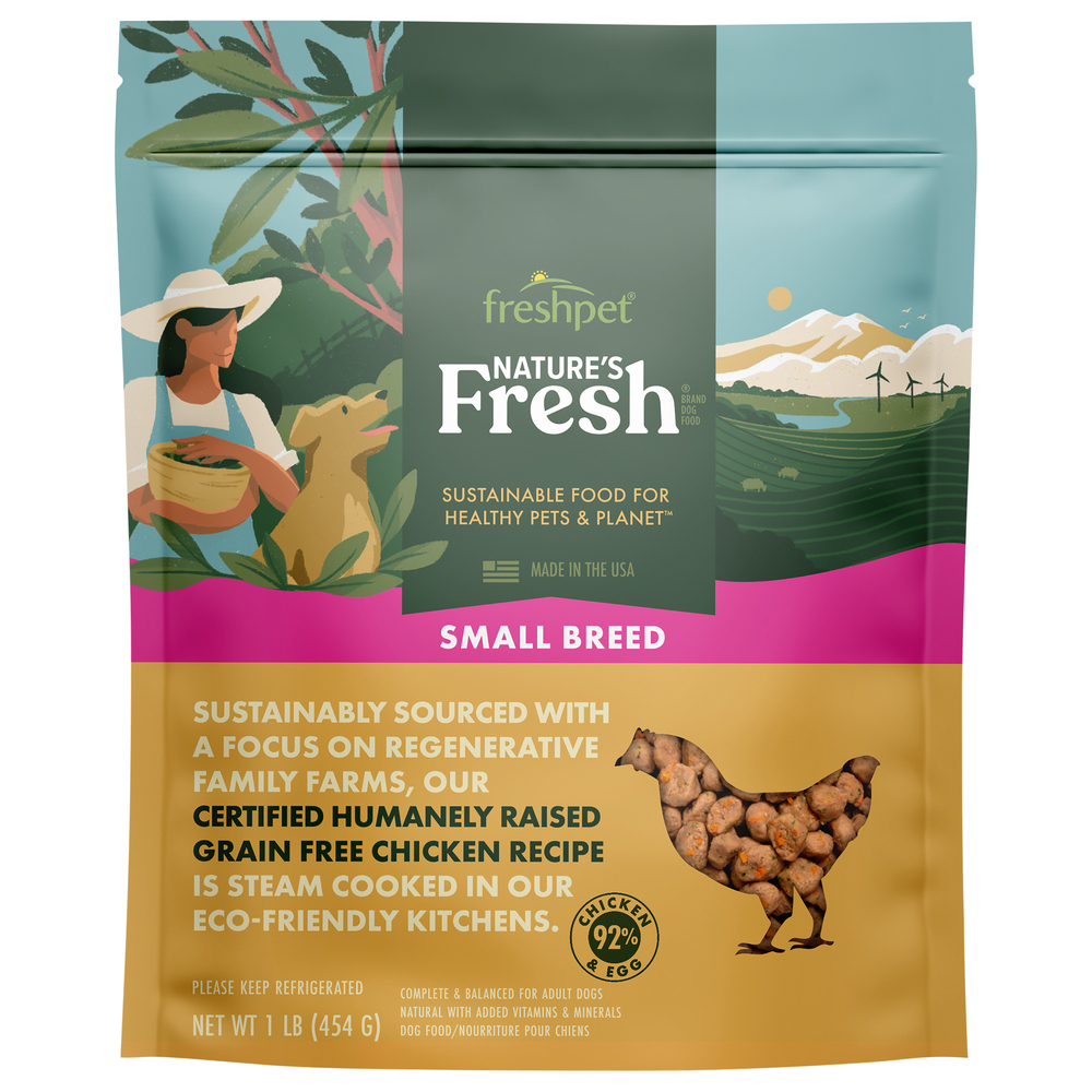 Freshpet Dog Food Grain Free Small Breed Chicken Recipe