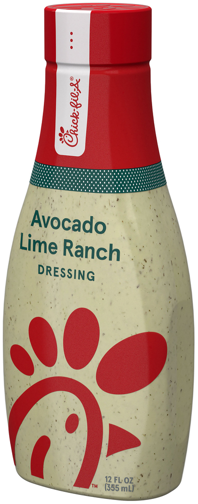 ChickFilA Dressing, Avocado Lime RanchFrontRightElevated