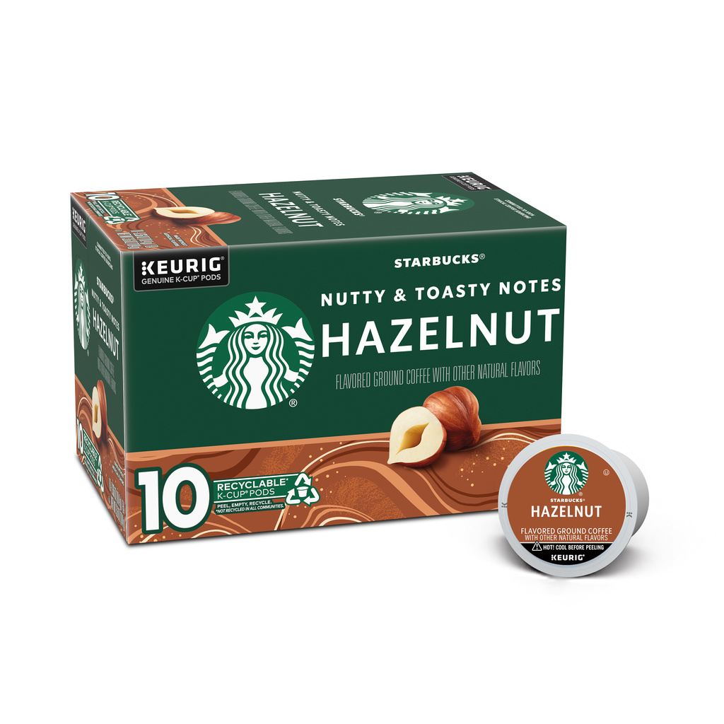 Starbucks Coffee - 【シェル】 Starbucks Coffee, Hazelnut, K-Cup Pods